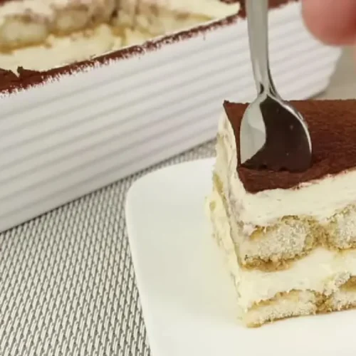 Tiramisu Rezept ohne Eier und Alkohol mit Sahne und Mascarpone